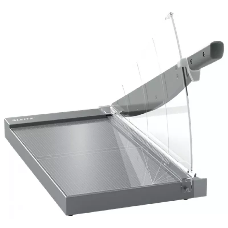 Leitz Precision Office Pro Papierschneider A3, 25 Blatt, Edelstahl, A3, 80 g/m², Aluminium, Glas, Edelstahl, Anthrazit