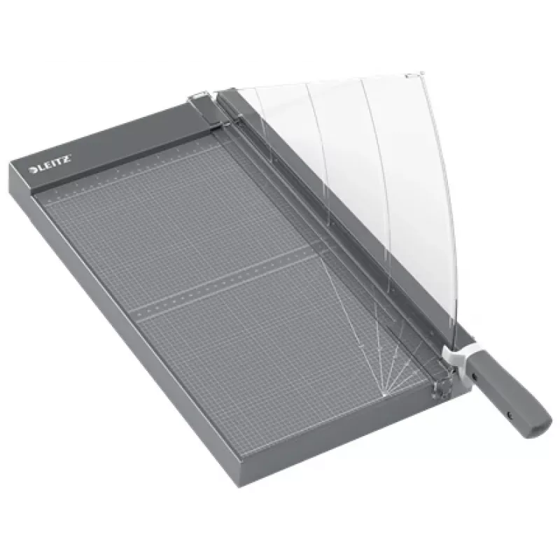 Leitz Precision Office Pro Papierschneider A3, 25 Blatt, Edelstahl, A3, 80 g/m², Aluminium, Glas, Edelstahl, Anthrazit