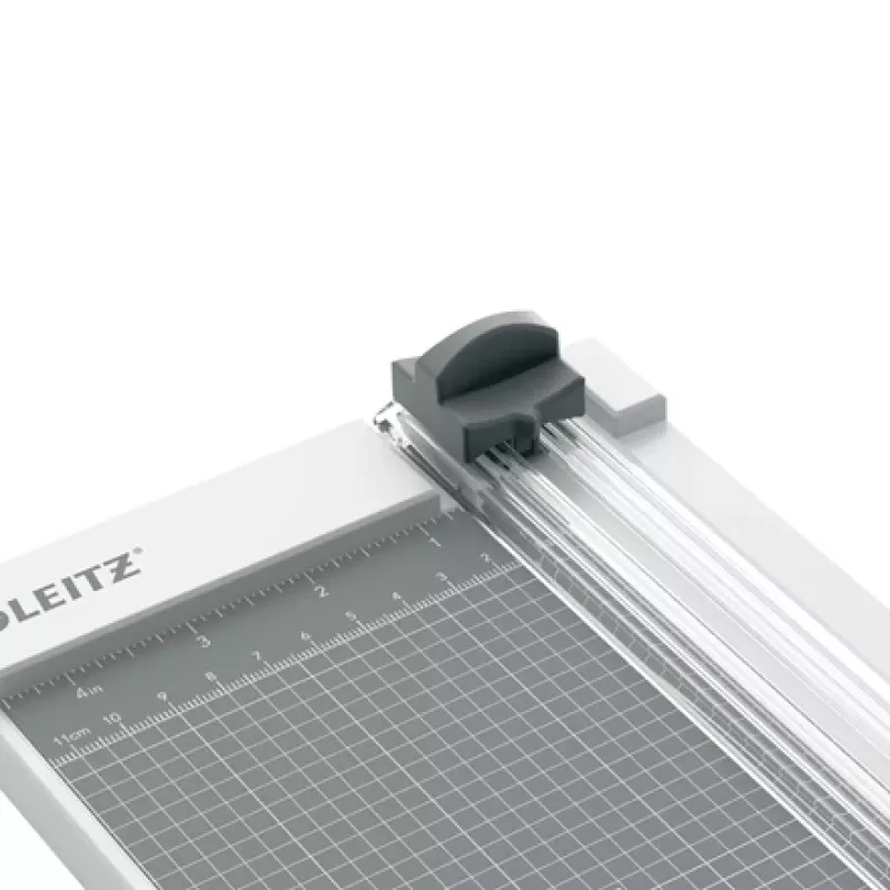 Leitz Precision Home Papierschneider A4, 8 Blatt, A4, 80 g/m², Grau, Gummi, 153 mm