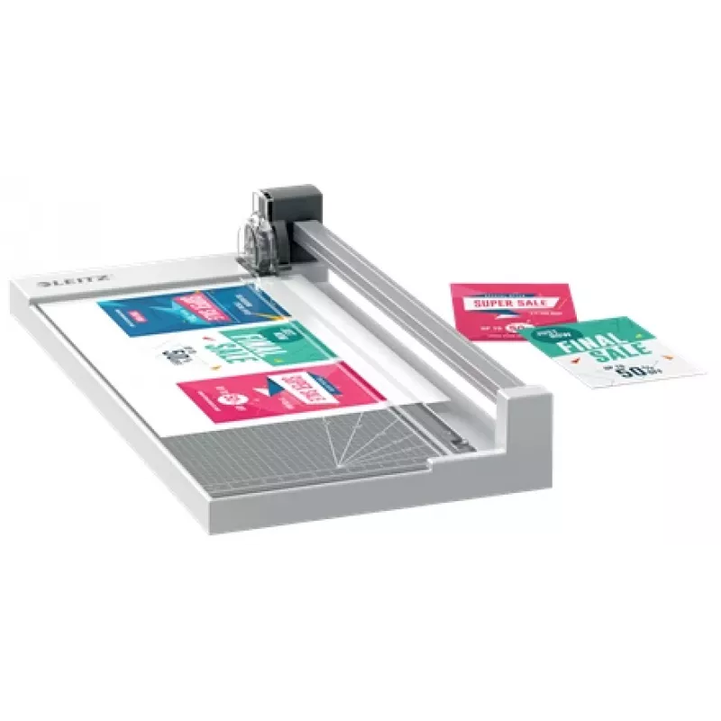 Leitz Precision Home Office Papierschneider A4, 10 Blatt, Stahl, A4, 80 g/m², Kunststoff, Anthrazit