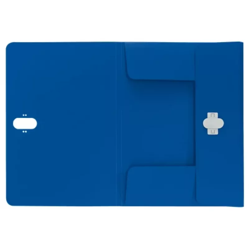 Leitz Recycle 3-Flap Folder, Hüllenmappe, A4, Polypropylen (PP), Blau, Querformat, 150 Blatt