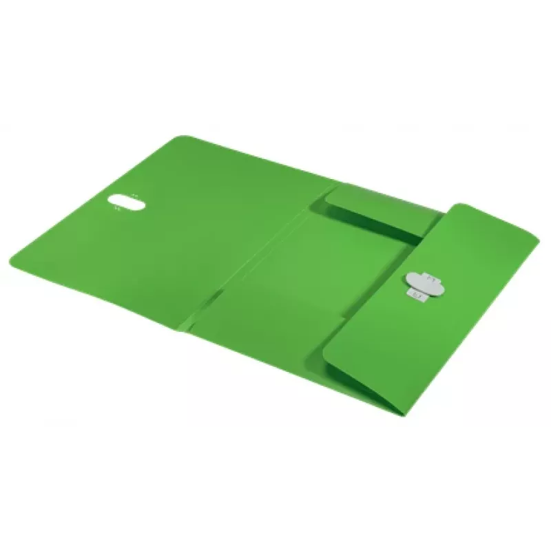 Leitz Recycle 3-Klappen-Mappe, Hüllenmappe, A4, Polypropylen (PP), Grün, Querformat, 150 Blatt