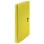Leitz Recycle Box File, Konventioneller Aktenordner, A4, Polypropylen (PP), Gelb, Quer-/Hochformat, 250 Blatt