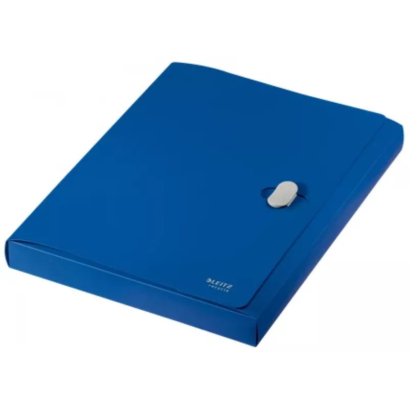 Leitz Recycle Box File, herkömmlicher Aktenordner, A4, Polypropylen (PP), Blau, Querformat/Hochformat, 250 Blatt