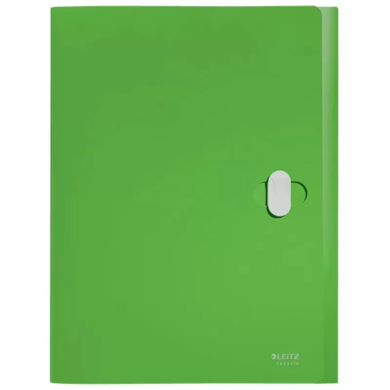Leitz Recycle Box File, herkömmlicher Aktenordner, A4, Polypropylen (PP), Grün, Querformat/Hochformat, 250 Blatt