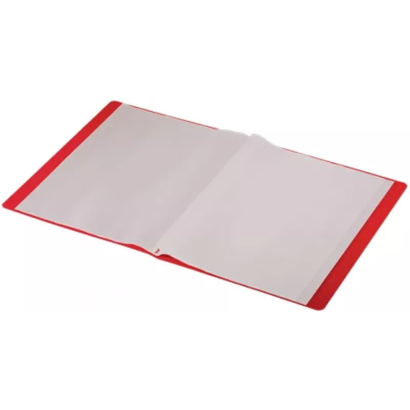 Leitz Recycle Displaybuch, Rot, Polypropylen (PP), 20 Taschen, 40 Blätter, Querformat/Hochformat, A4