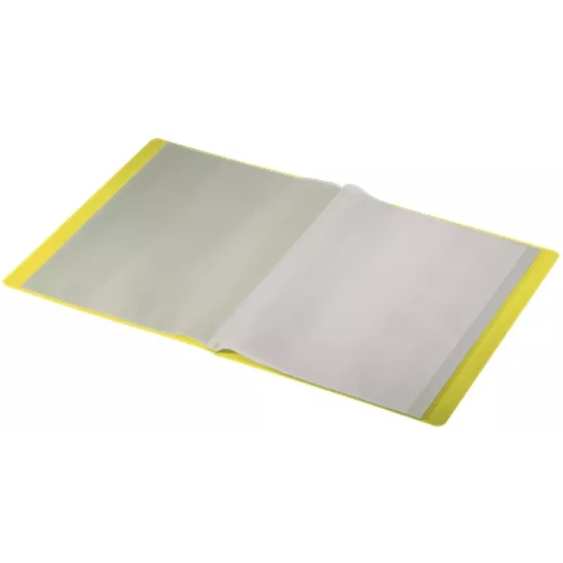 Leitz Recycle Displaybuch, Gelb, Polypropylen (PP), 40 Fächer, 80 Blatt, Quer-/Hochformat, A4