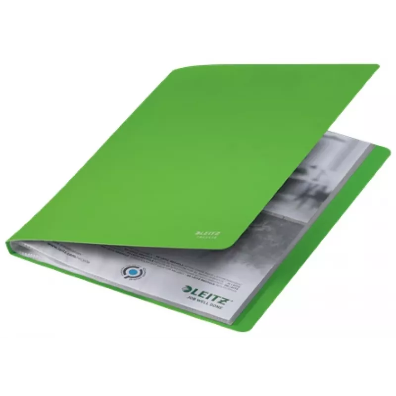 Leitz Recycle Displaybuch, Grün, Polypropylen (PP), 40 Taschen, 80 Blatt, Querformat/Hochformat, A4