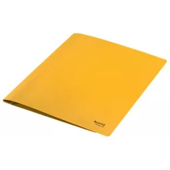 Leitz Recycle Karton-Flachmappe, herkömmlicher Aktenordner, A4, Karton, Gelb, Quer-/Hochformat, 250 Blatt