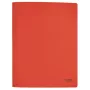 Leitz Recycle Karton-Flachordner, herkömmlicher Aktenordner, A4, Karton, Rot, Quer-/Hochformat, 250 Blatt
