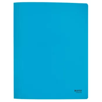 Leitz Recycle Karton-Flachordner, Aktenordner, A4, Karton, Blau, Quer-/Hochformat, 250 Blatt