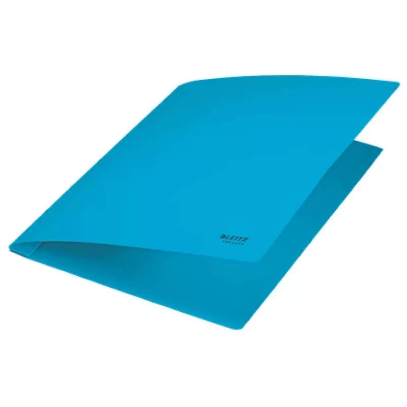 Leitz Recycle Karton-Flachordner, Aktenordner, A4, Karton, Blau, Quer-/Hochformat, 250 Blatt