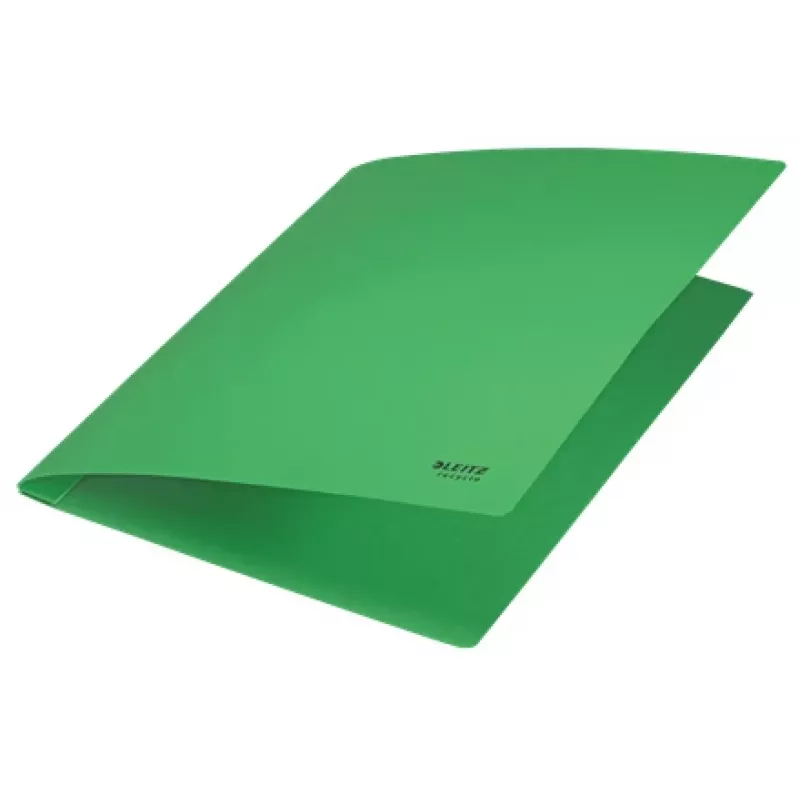 Leitz Recycle Karton-Flachordner, Konventioneller Aktenordner, A4, Karton, Grün, Querformat/Hochformat, 250 Blatt