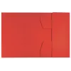 Leitz Recycle Karton-3-Klappmappe, herkömmlicher Aktenordner, A4, Karton, Rot, 250 Blatt, 80 g/m²