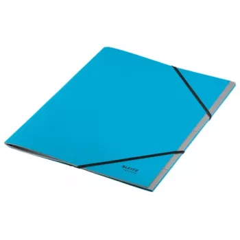 Leitz Recycle Karton-Trennbuch, Unterschriftenmappe, A4, Karton, Blau, 430 g/m², Gummiband
