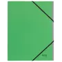 Leitz Recycle Karteikarten-Trennbuch, Unterschriftenmappe, A4, Karton, Grün, 430 g/m², Gummiband