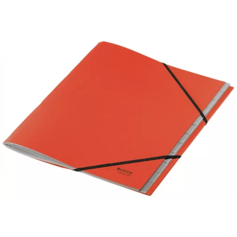Leitz Recycle Karton-Trennbuch, A4, Karton, Rot, 430 g/m², klimaneutral, 247 mm