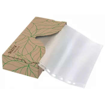 Leitz Recycle A4 Hüllenspender, 40 St., 210 x 297 mm (A4), Transparent, Polypropylen (PP), Hochformat, Oben, 0,07 mm