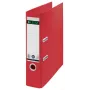 Leitz 180° Recycle Hebelordner, A4, Rundring, Aufbewahrung, Karton, Rot, Rot