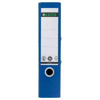 Leitz 180° Recycling-Hebelordner, A4, Rundring, Aufbewahrung, Karton, Blau, Blau