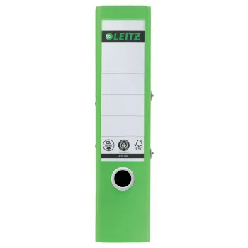 Leitz 180° Recycle Hebelordner, A4, Rundring, Aufbewahrung, Karton, Grün, Grün