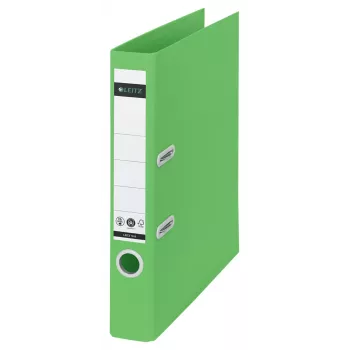 Leitz 180° Recycle-Hebelordner, A4, Rundring, Aufbewahrung, Karton, Grün, Grün