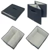 Leitz Stoff-Aufbewahrungsbox mit Deckel groß, 2er-Packung, Grau, Stoff, 330 mm, 380 mm, 325 mm, 1,24 kg