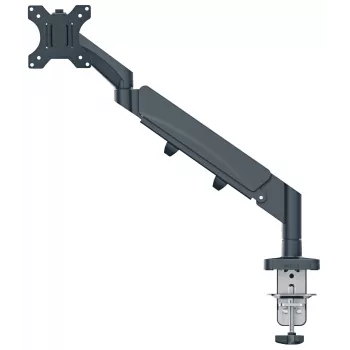 Leitz Ergo Platzsparender Einzelmonitorarm, 9 kg, 43,2 cm (17 Zoll), 81,3 cm (32 Zoll), 75 x 100 mm, Höhenverstellung, Grau