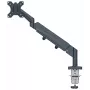 Leitz Ergo Platzsparender Einzelmonitorarm, 9 kg, 43,2 cm (17 Zoll), 81,3 cm (32 Zoll), 75 x 100 mm, Höhenverstellung, Grau