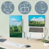 Leitz Ergo Space Saving Dual Monitor & Laptop Arm, Clamp/Grommet, 9 kg, 33 cm (13 Zoll), 81,3 cm (32 Zoll), 100 x 100 mm, Grau