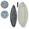 Leitz Ergo Aktiver Sitzball mit Stoppfunktion 65 cm, Grau, Full-size, 150 kg, Erwachsene, Adult, TÜV