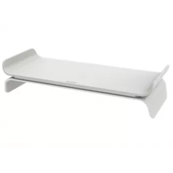Leitz Ergo verstellbarer Monitorständer, freistehend, 68,6 cm (27 Zoll), höhenverstellbar, grau