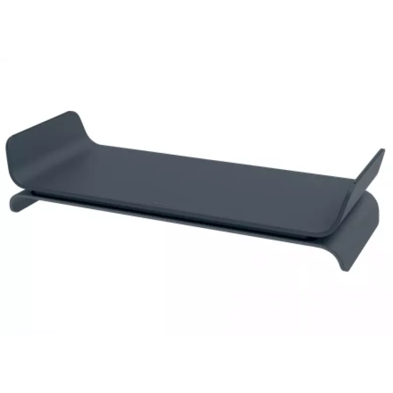 Leitz Ergo Verstellbarer Monitorständer, Freistehend, 68,6 cm (27 Zoll), Höhenverstellung, Grau
