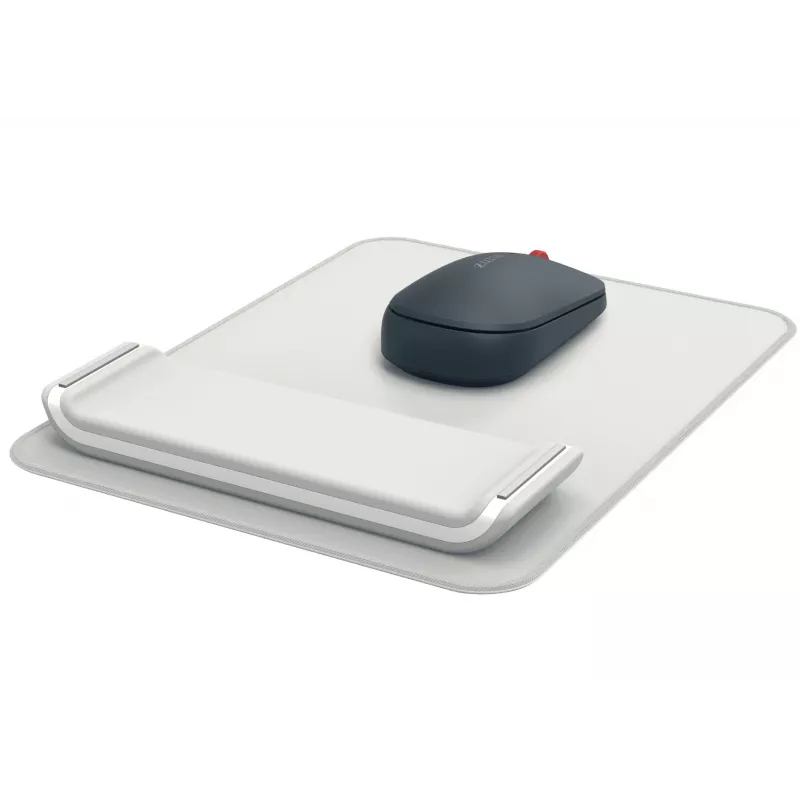 Leitz Ergo Mauspad mit verstellbarer Handgelenkauflage, Grau, 200 mm, 260 mm, 450 g, 1 Stück