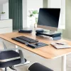 Leitz Ergo Einstellbare Tastatur-Handgelenkauflage, Dunkelgrau, 71 mm, 437 mm, 22 mm, 1 Stück