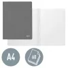 Leitz WOW Flachmappe A4, Konventioneller Aktenordner, A4, Karton, Rot, Querformat/Hochformat, 60 Blatt