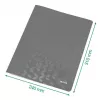 Leitz WOW Flachmappe A4, Konventioneller Aktenordner, A4, Karton, Rot, Querformat/Hochformat, 60 Blatt