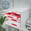 Leitz Schubladenschrank WOW Cube 5 Schubladen, 5 Schublade(n), Kunststoff, 270 mm, 287 mm, 363 mm, 3,59 kg