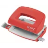 Leitz NeXXt Recycle Mini Locher, 10 Blatt, Rot, Kunststoff, 8 cm, 5,5 mm, A4, A5, A6, Folio, US-Quart, 8 x 8 x 8 cm