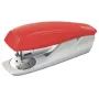 Leitz NeXXt Recycle Kleinheftgerät, 25 Blatt, Rot, Standard-Clinch, 24/6, Kunststoff, 80 g/m²