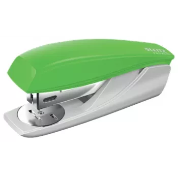 Leitz NeXXt Recycle kleiner Hefter, 25 Blatt, Grün, Standard-Laschenheftung, 24/6, Kunststoff, 80 g/m²