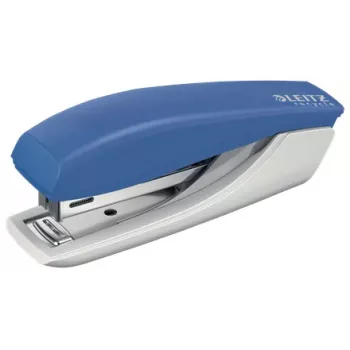 Leitz NeXXt Recycle Mini Heftgerät, 10 Blatt, Grau, Standard-Clinch, Kunststoff, 80 g/m², 3,5 cm