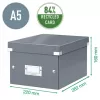 Leitz Click & Store WOW Kleine Aufbewahrungsbox, Aufbewahrungsbox, Rot, Rechteckig, Karton, Monochromatisch, Innenbereich