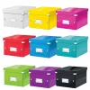Leitz Click & Store WOW Kleine Aufbewahrungsbox, Aufbewahrungsbox, Rot, Rechteckig, Karton, Monochromatisch, Innenbereich