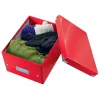 Leitz Click & Store WOW Kleine Aufbewahrungsbox, Aufbewahrungsbox, Rot, Rechteckig, Karton, Monochromatisch, Innenbereich