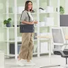 Leitz Fabric Compact Hot Desking Work Bag, Stoff, Monochromatisch, Unisex, 355 mm, 200 mm, 210 mm