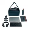 Leitz Fabric Compact Hot Desking Work Bag, Stoff, Monochromatisch, Unisex, 355 mm, 200 mm, 210 mm