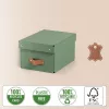 Leitz Puro Aufbewahrungsbox mit Deckel, klein, 7 l, 100 % Recyclingkarton, 2er-Pack