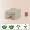 Leitz Puro Aufbewahrungsbox mit Deckel, klein, 7L, 100% Recyclingkarton, 2er-Pack