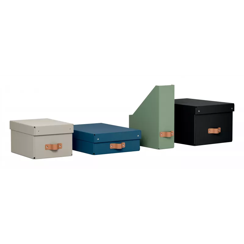 Leitz Puro Aufbewahrungsbox mit Deckel, klein, 7L, 100% recycelter Karton, 2er-Pack